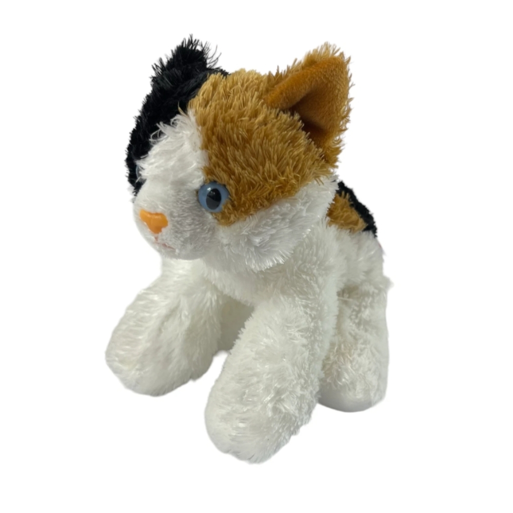 🦋 Plush Calico Cat Stuffed Animal